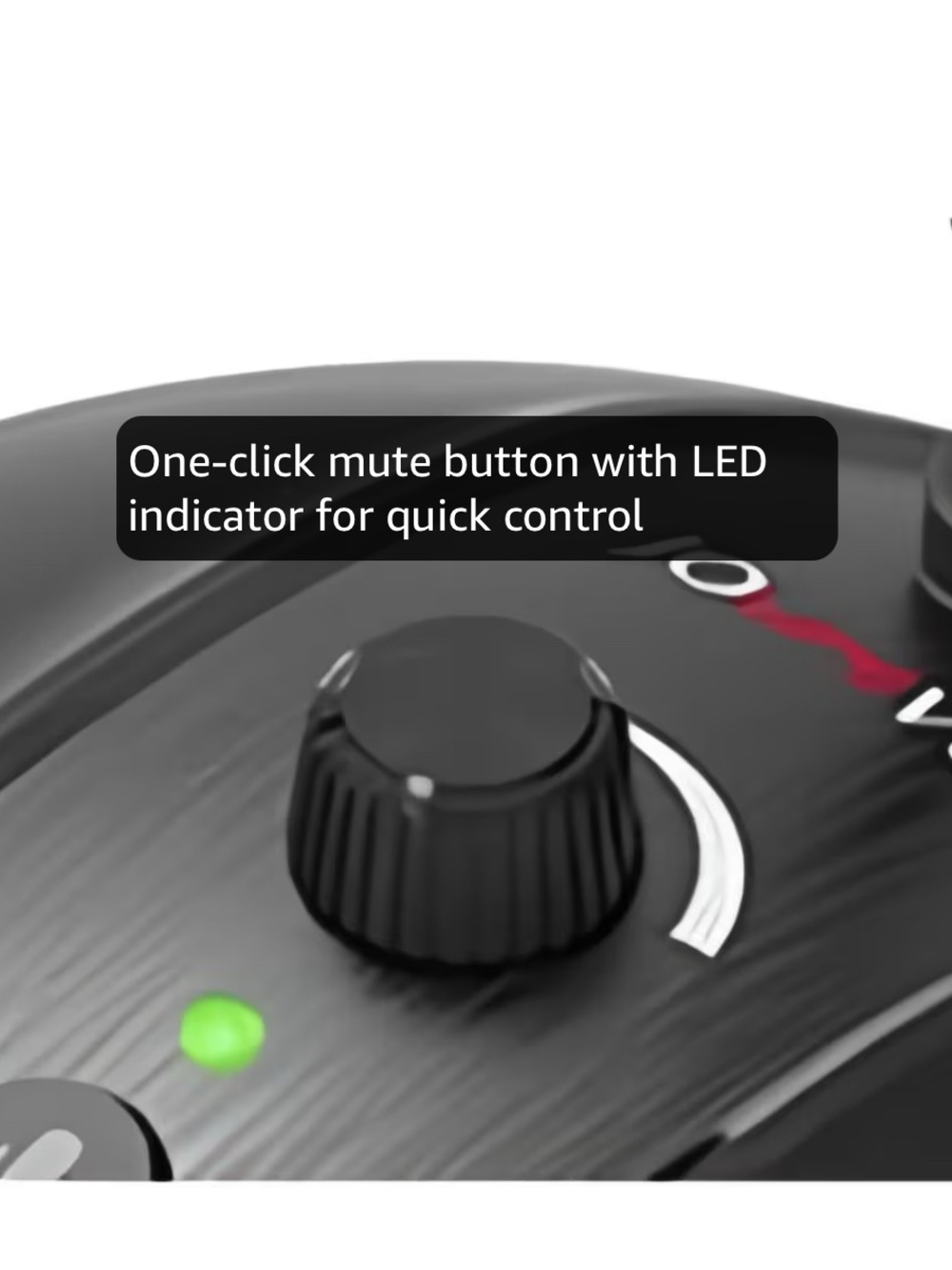 USB Computer Microphone with Mute Button - Picture 3 of 5
